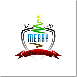 14 - 2020 Merry Christmas Posters and Art